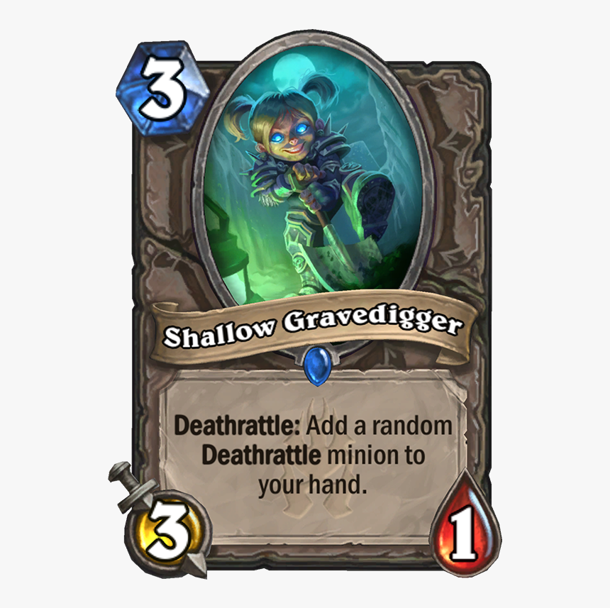 Shallow Gravedigger Hearthstone, HD Png Download, Free Download