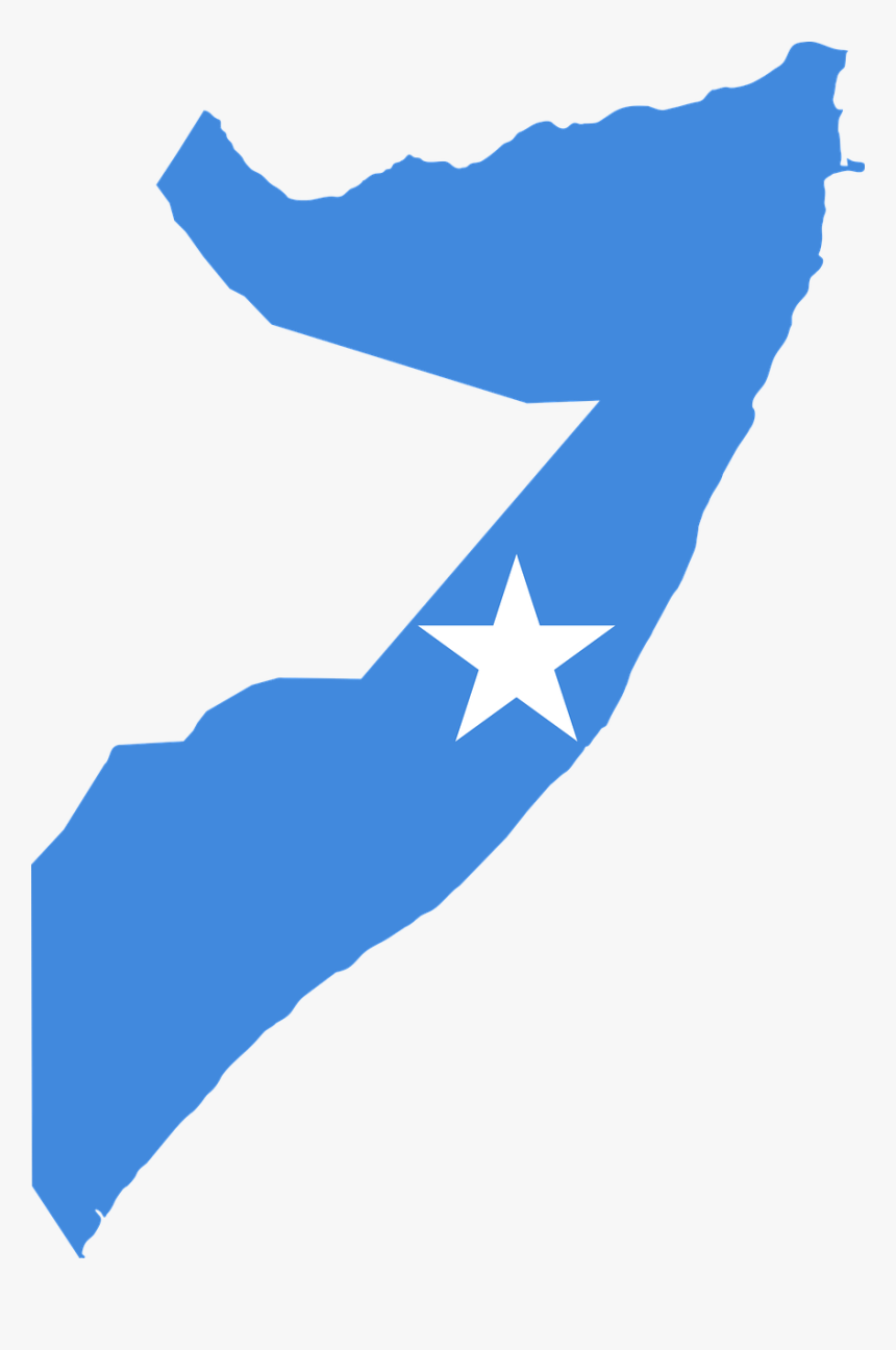 Somalia Map With Flag, HD Png Download, Free Download