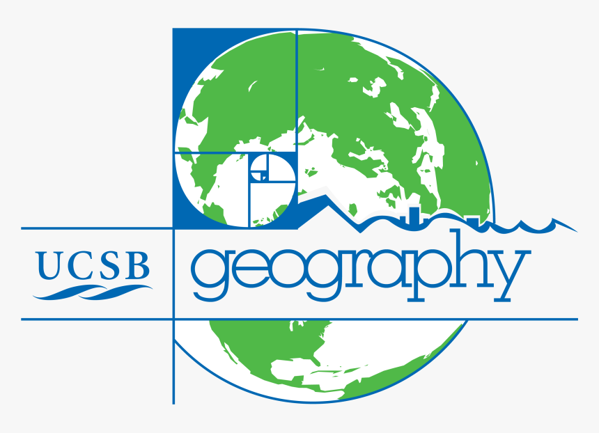 Department Map Logo - Ucsb Geography Logo, HD Png Download, Free Download