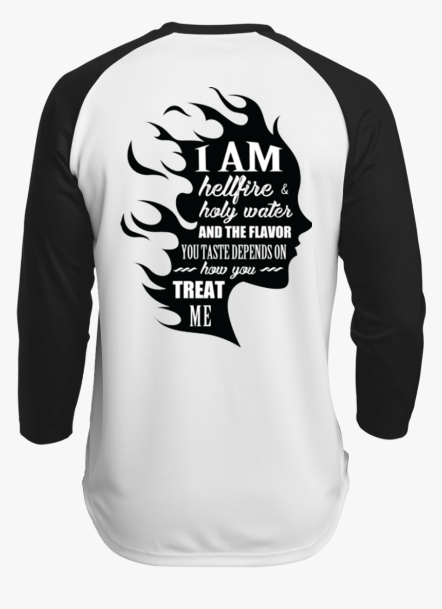 I Am Both Hellfire And Holy Water Polyester Game Baseball - Am Both Hellfire And Holy Water, HD Png Download, Free Download