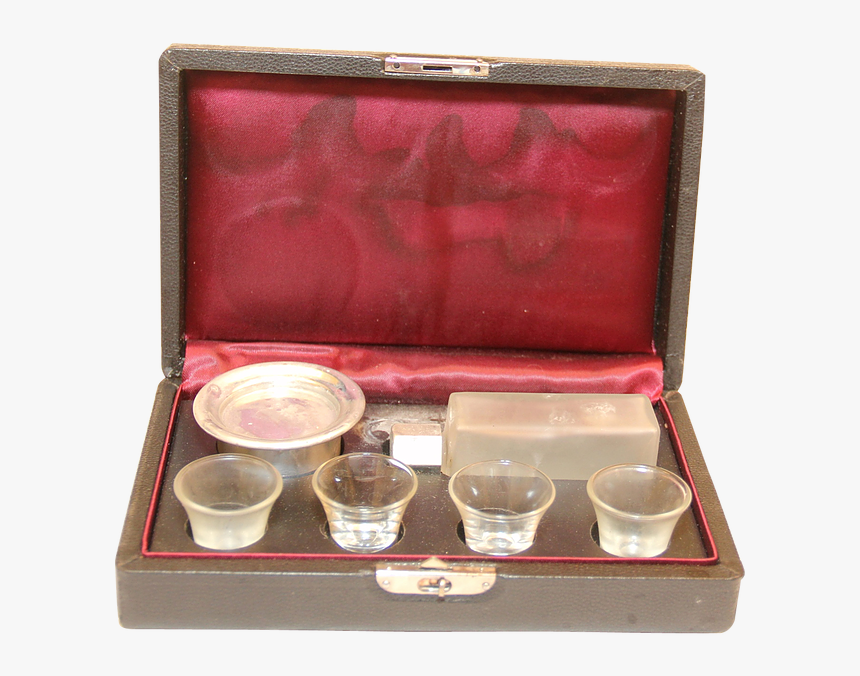 This Precious Intact Set Includes 4 Tiny Wine/sacrament - Drink, HD Png Download, Free Download