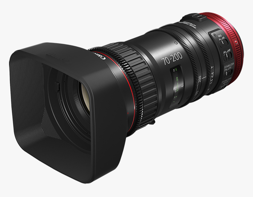Canon Cn E70 200mm - Canon Cine Zoom 70 200, HD Png Download, Free Download