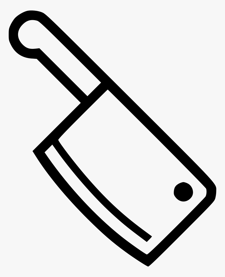 Meat Cleaver - Meat Cleaver Icon, HD Png Download, Free Download