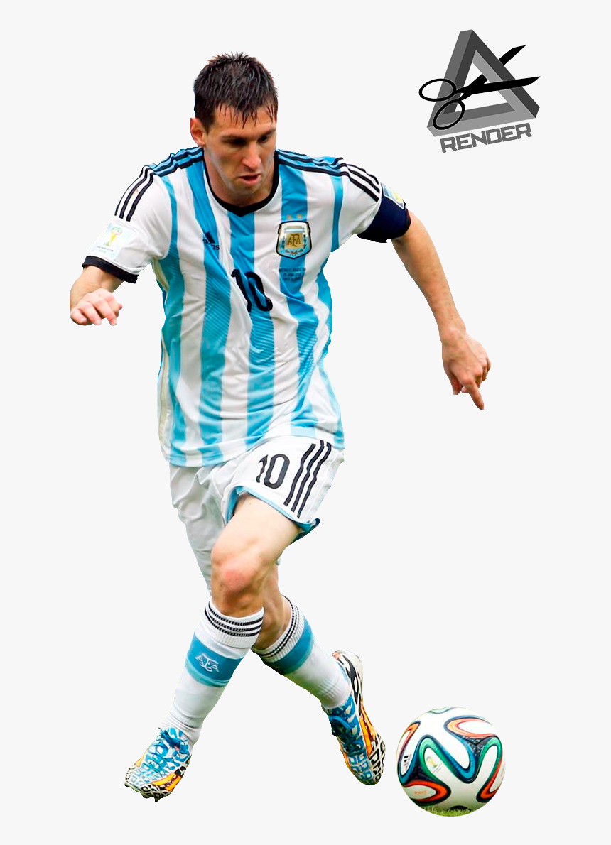 Messi Argentina 2014 Png - Argentina Soccer Player Png, Transparent Png, Free Download