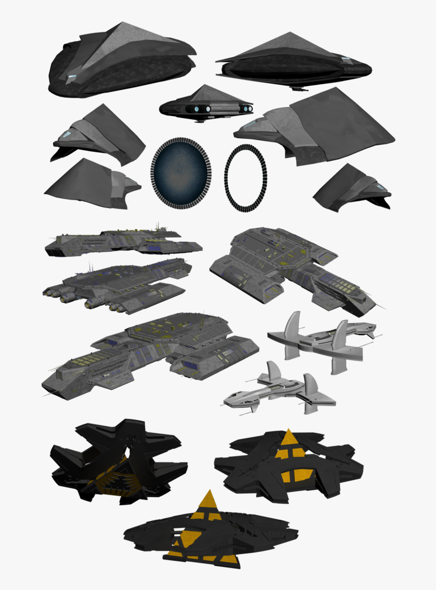 Stargate All Ships, HD Png Download, Free Download