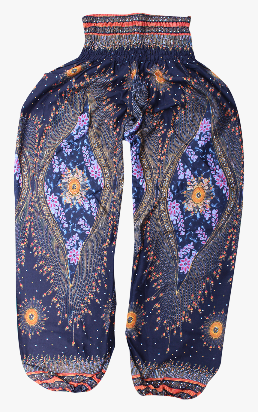 Petunia Peacock Harem Pants Bohemian Island - Wool, HD Png Download, Free Download