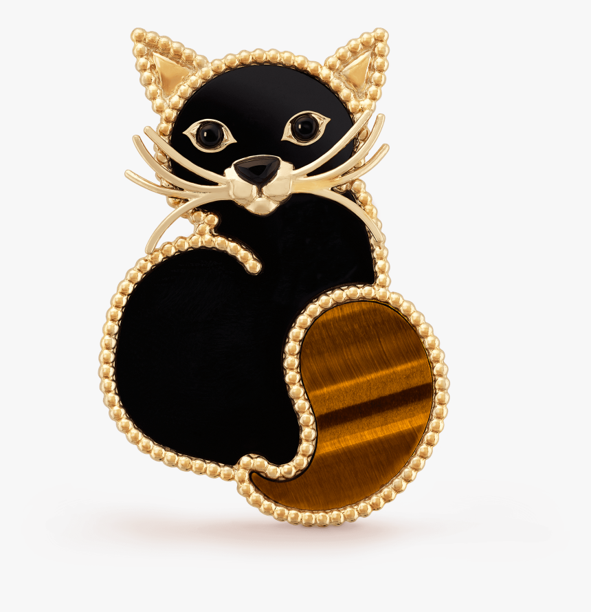 Cat Ear Png , Png Download - Van Cleef And Arpels Lucky Animals, Transparent Png, Free Download