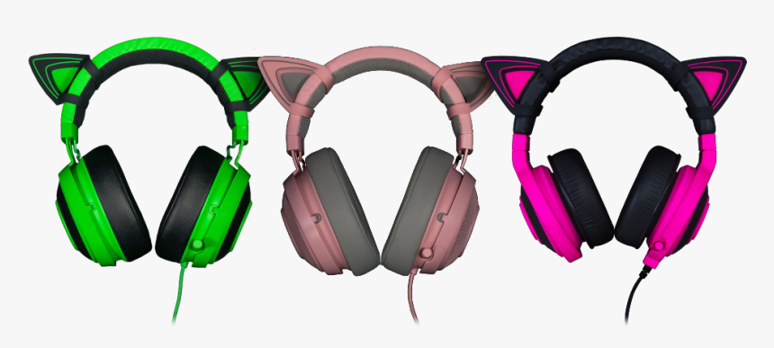 Png Transparent Kitty Ears For Razer - Razer Headphones, Png Download, Free Download