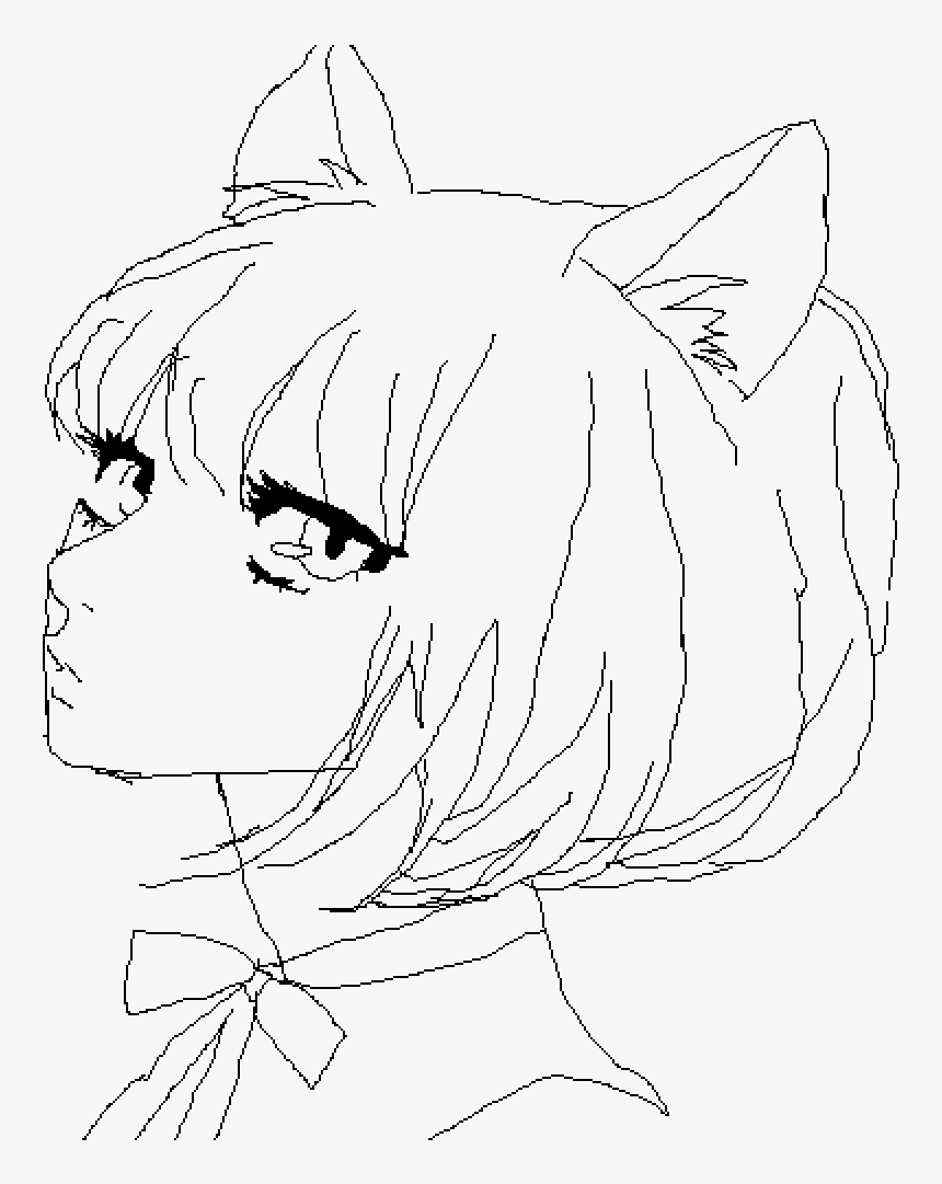 Base Of A Cat Girl, HD Png Download - kindpng