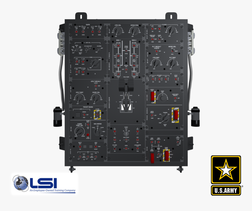 Boeing Chinook Overhead Panel, HD Png Download, Free Download