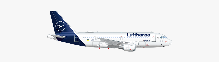 Lufthansa A319, HD Png Download, Free Download