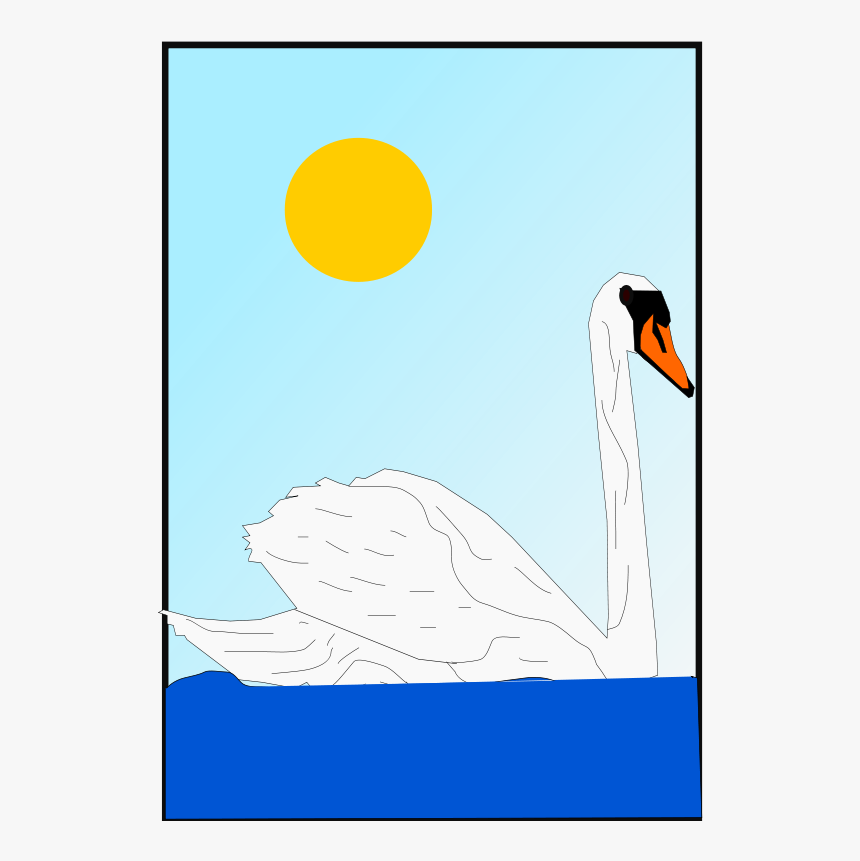 Swan - Vector Graphics, HD Png Download, Free Download