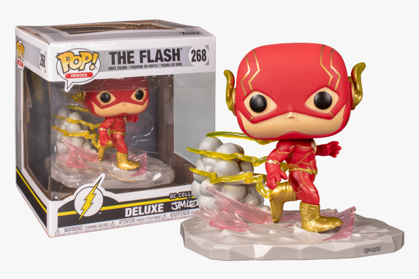 The Flash Jim Lee Collection Deluxe Pop Vinyl Figure - Pop Vinyl, HD Png Download, Free Download