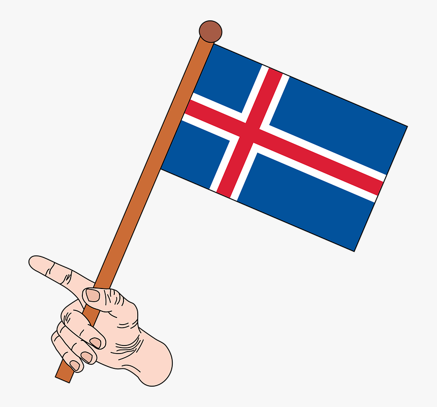 Flag, Flag Of Iceland, Iceland, Icelandic Flag - Cartoon French And Indian War, HD Png Download, Free Download