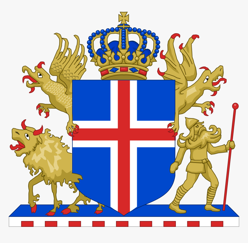 Kingdom Of Iceland Coat Of Arms, HD Png Download, Free Download