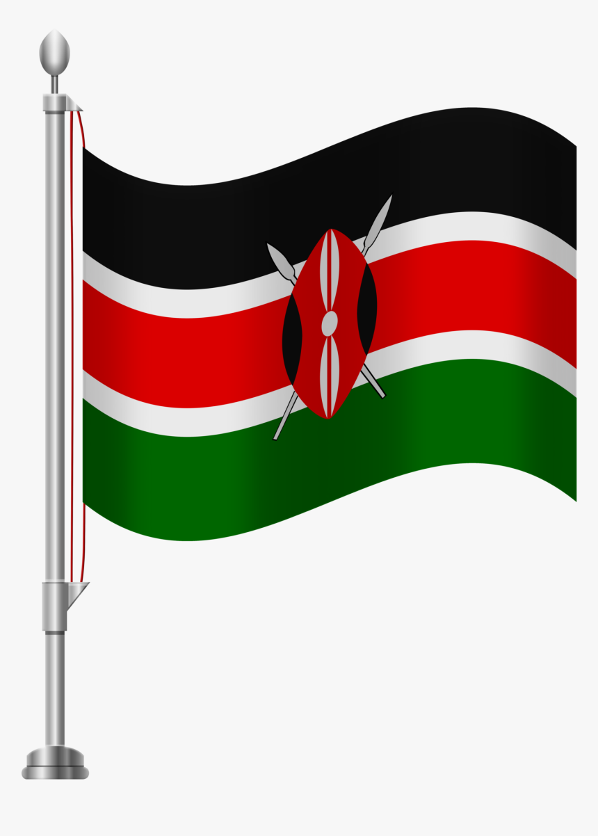 Kenya Flag Png Clip Art - Malawi Flag Clip Art, Transparent Png, Free Download