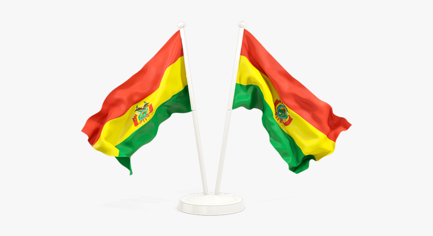 Two Waving Flags - Waving Ghana Flag Png, Transparent Png, Free Download
