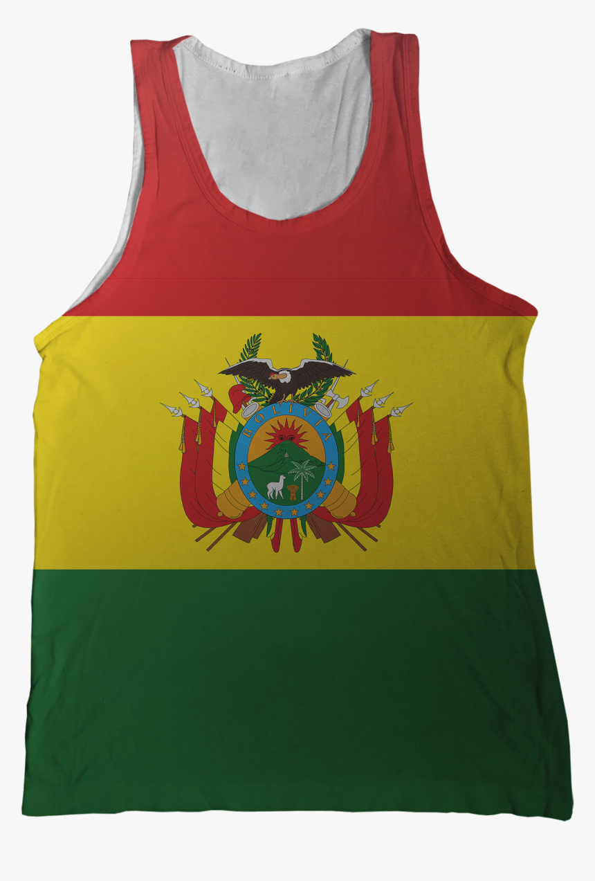 Bolivia Flag Tank Top - Bolivian Flag, HD Png Download, Free Download