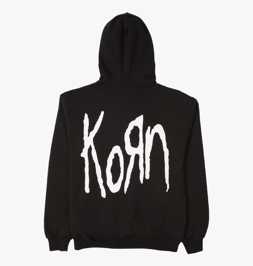 Korn Black Hoodie Back - Korn Shirts, HD Png Download, Free Download