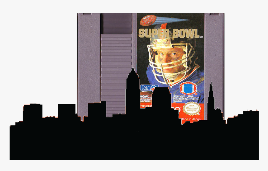 Tecmo Super Bowl Label - Tecmo Super Bowl Cartridge, HD Png Download, Free Download