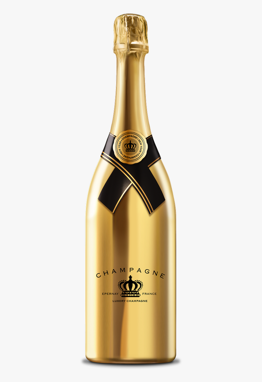 Champagne A Bottle Of Champagne Bottle - Champagne, HD Png Download, Free Download