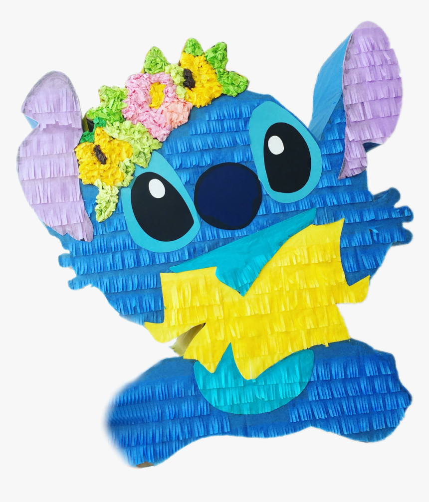 Scpinata Pinata Cute Kawaii Blue Stitch Lilo&stich - Cute Piñatas, HD Png Download, Free Download