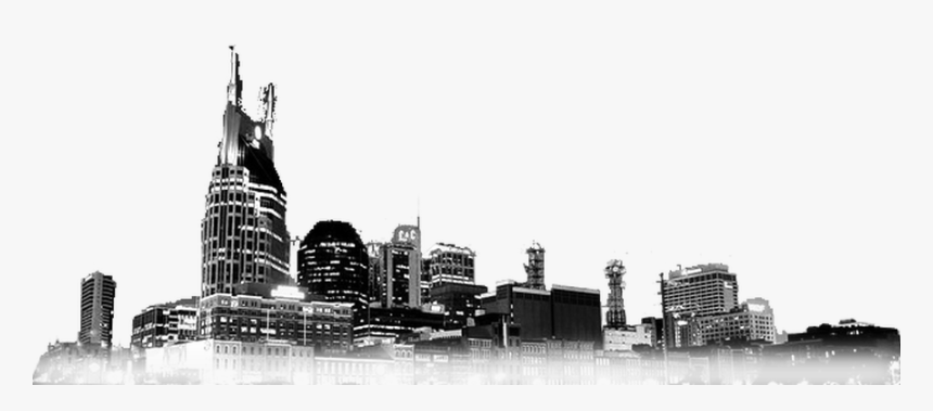 Nashville Skyline Silhouette Png - Nashville Skyline Transparent Background, Png Download, Free Download