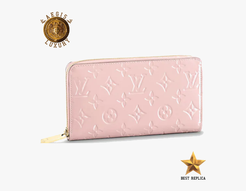 Replica Louis Vuitton Zippy Wallet Rose Ballerine Aegis - Supreme Louis Vuitton Wallet, HD Png Download, Free Download