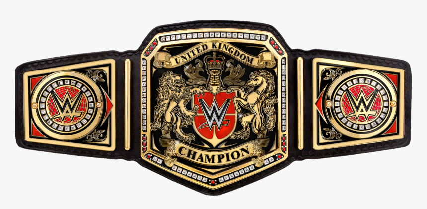 Wwe United Kingdom Championship Belt Png By Darkvoidpictures - United Kingdom Championship Wwe, Transparent Png, Free Download