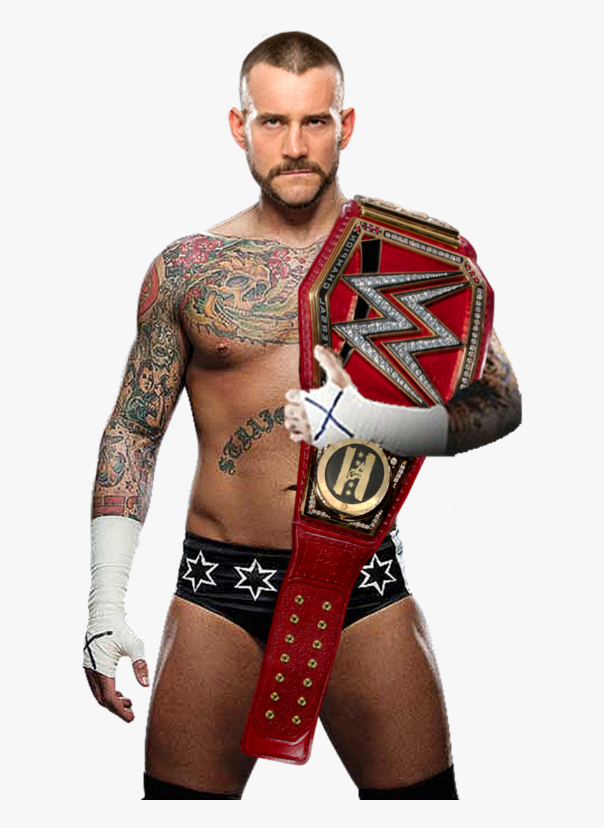 Cm Punk Universal Champion 2017 By Thephenomenalseth - Cm Punk Wwe Champion 2013, HD Png Download, Free Download