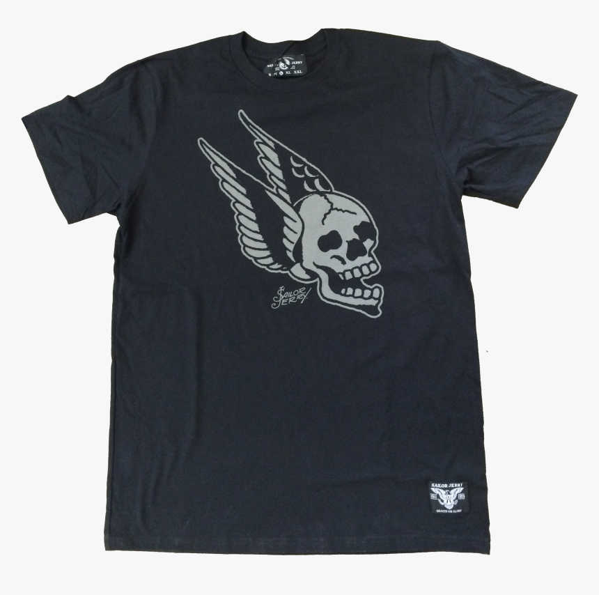 Flying Skull Tee - Adam Savage T Shirt, HD Png Download, Free Download