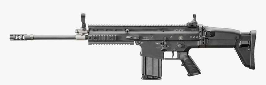 Fn Scar H Black, HD Png Download, Free Download