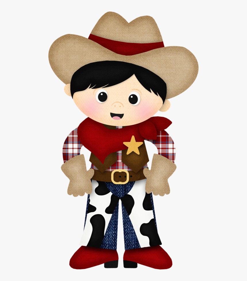 Cowboy And Image With Transparent Background - Cowboy And Cowgirl Clipart, HD Png Download, Free Download