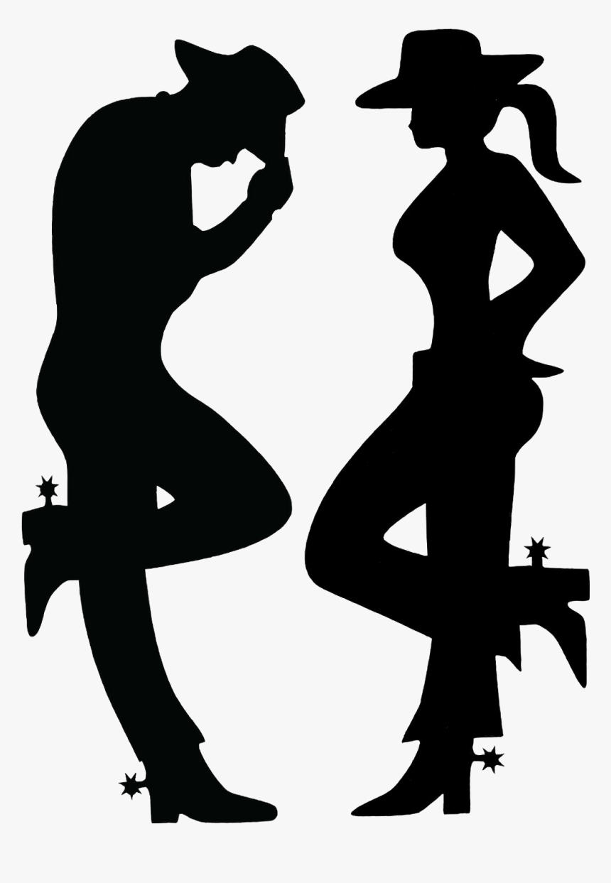 ##cowboy #cowgirl #love - Adesivo Cowboy E Cowgirl, HD Png Download, Free Download