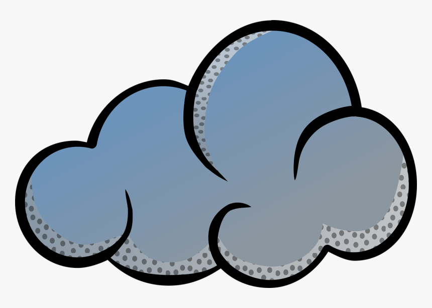 Clouds Weather Rainy Free Photo - Rain Clipart, HD Png Download, Free Download