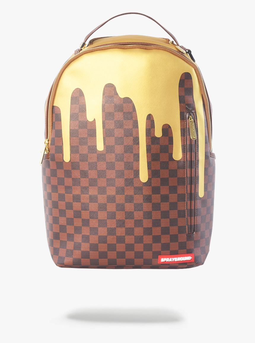 Transparent Drips Png - Louis Vuitton Sprayground Backpack, Png Download, Free Download