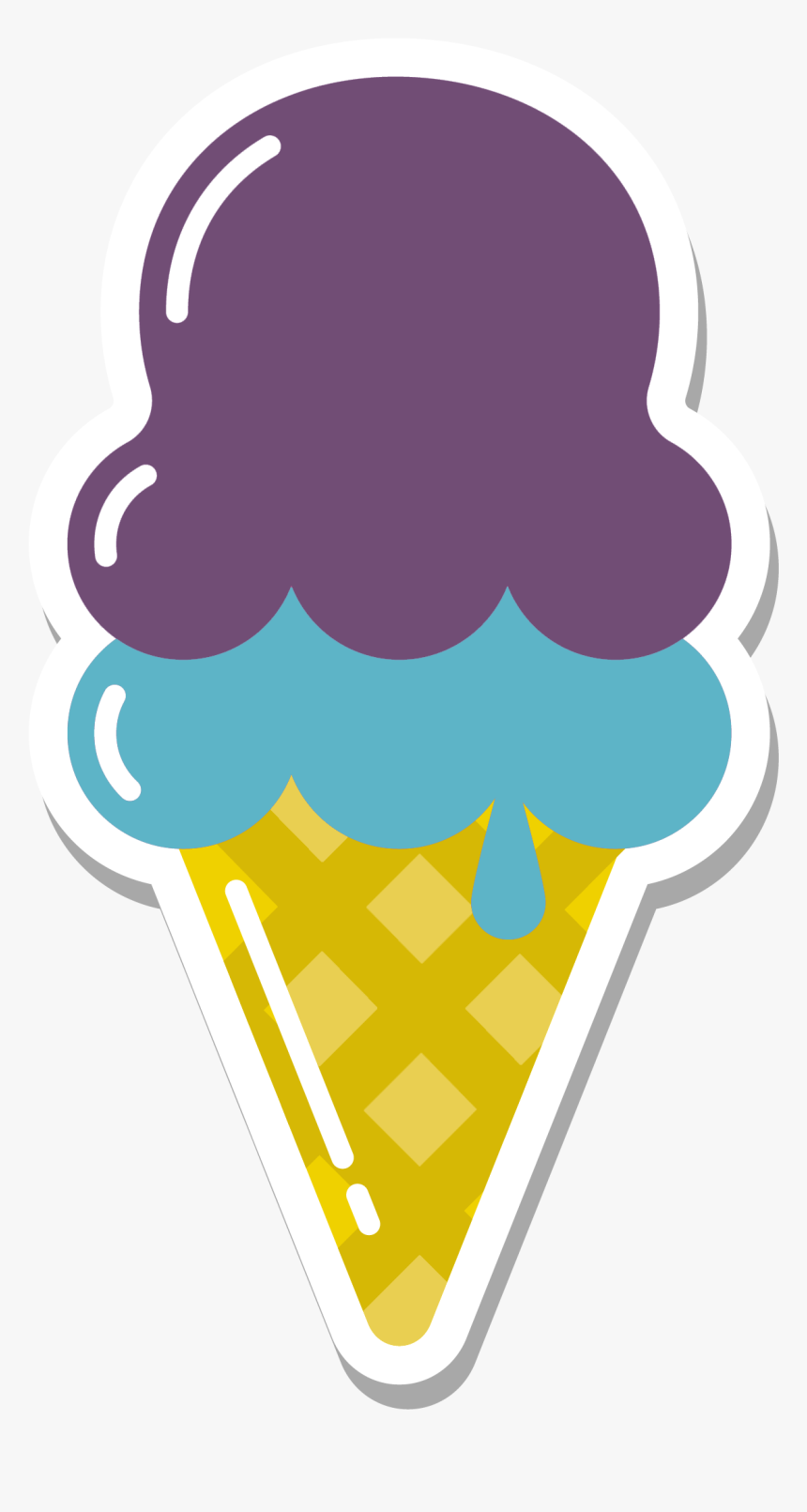 Transparent Pop Art Png - Clipart Ice Cream Cartoon Png, Png Download, Free Download