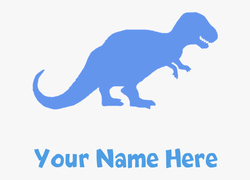 Tyrannosaurus Rex Silhouette T-shirt - Tyrannosaurus, HD Png Download, Free Download