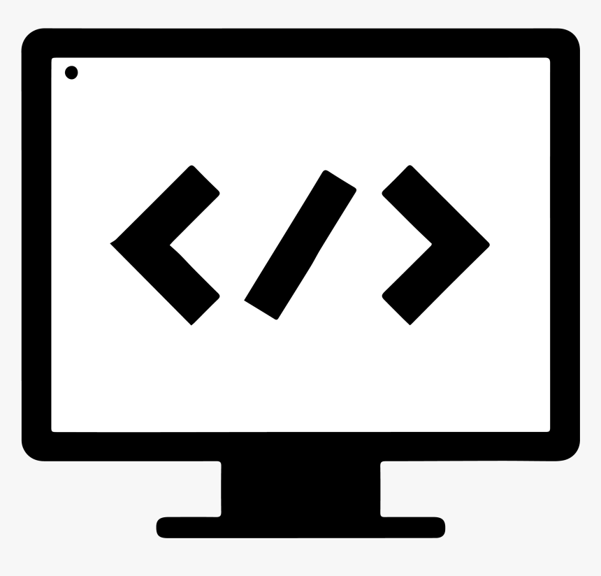 Coding Computer Vector Free, HD Png Download, Free Download