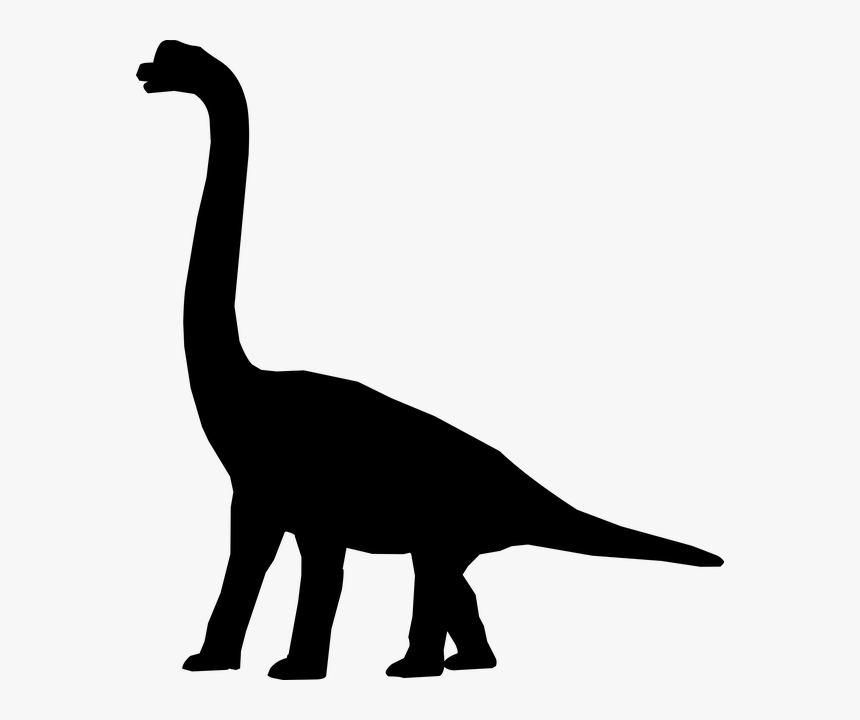 Dinosaur, Jurassic, Life, Education, Reptile - Dinosaur Silhouette No Background, HD Png Download, Free Download