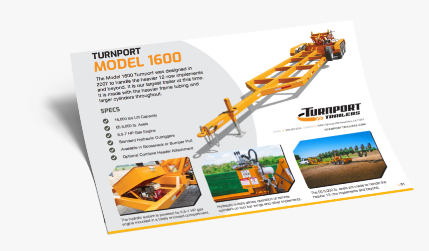 Turnport Model - Flyer, HD Png Download, Free Download