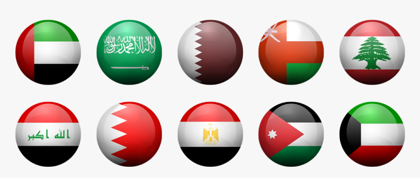 Gcc Country Flags Png , Png Download - Gcc Countries Flags Png, Transparent Png, Free Download