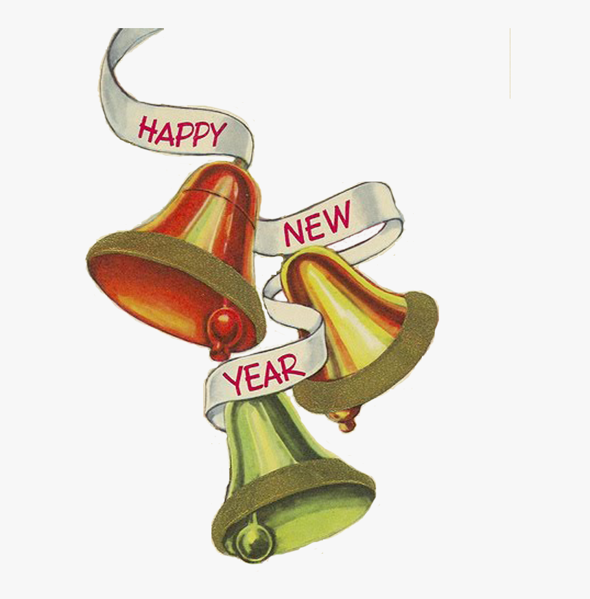 Year S Day Christmas Ornament Clip Art - Happy New Year Vintage, HD Png Download, Free Download