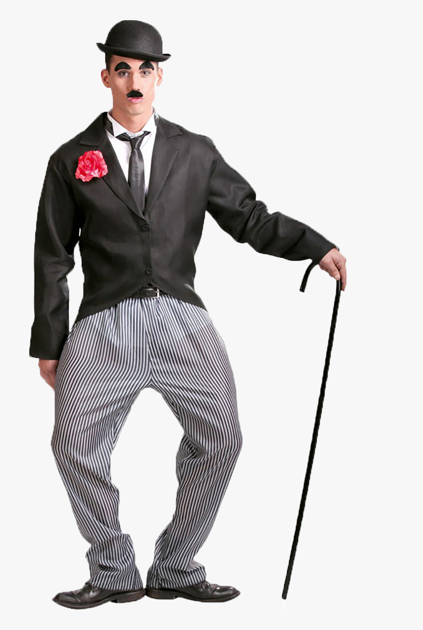 Charlie Chaplin Png Transparent Image - Vestito Anni 30 Da Uomo, Png Download, Free Download