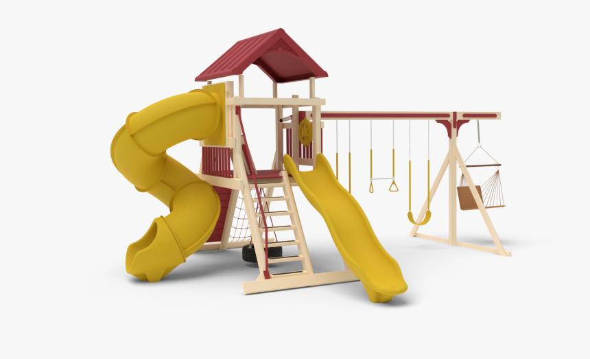 Swing Set Delivered And Installed - Playground Slide, HD Png Download, Free Download