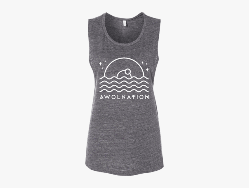 Wavy Tank Top - Active Tank, HD Png Download, Free Download