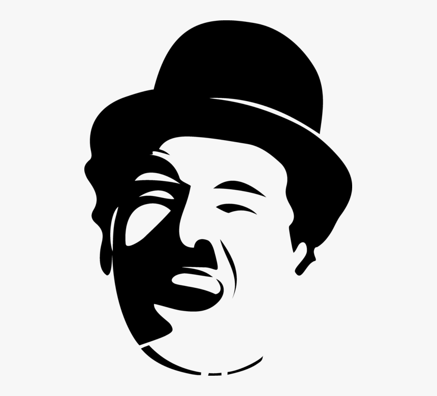 Charlie Chaplin Face Illustration, HD Png Download, Free Download