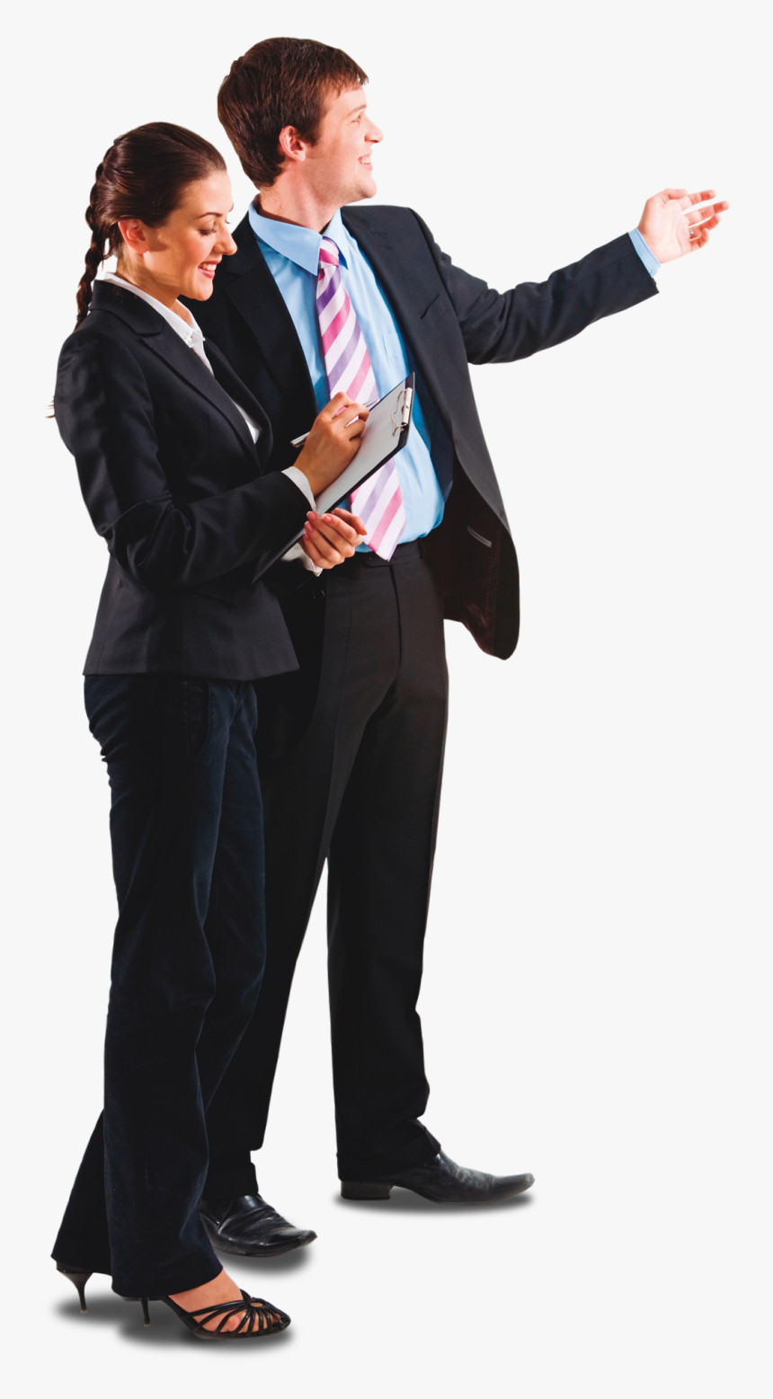 Business People Standing Png, Transparent Png, Free Download