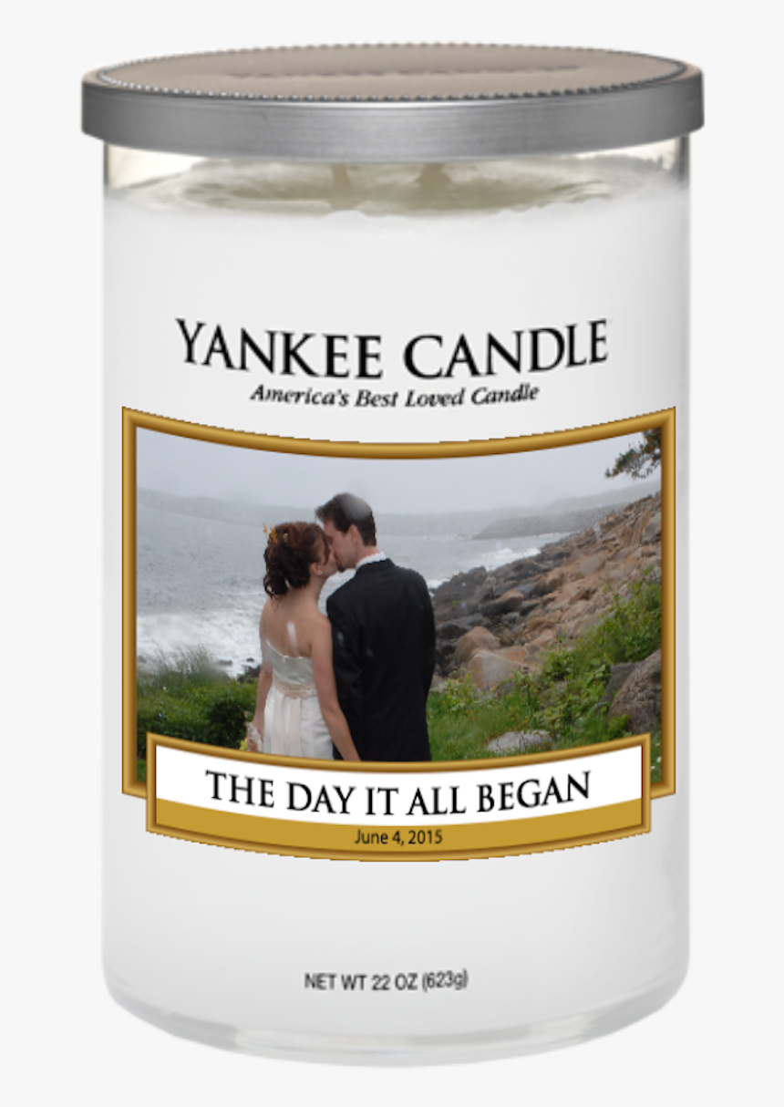 Photo Candle - Yankee Candle Wedding Day Personalized, HD Png Download, Free Download