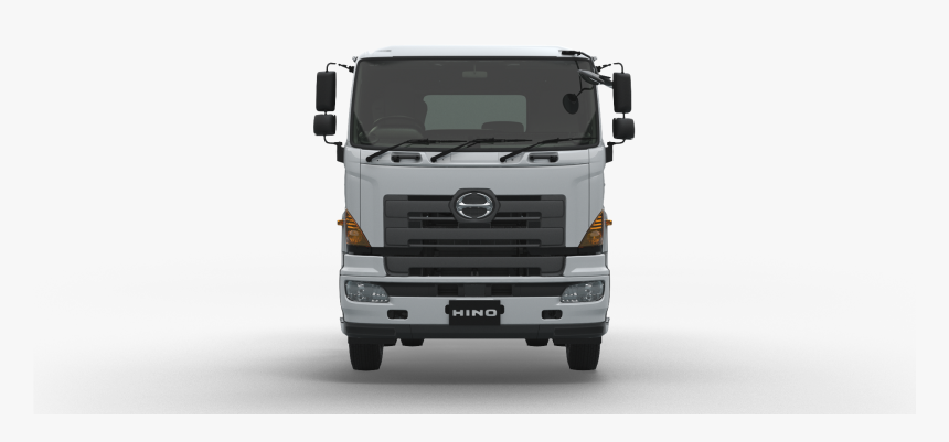 Orange Hino 500 Truck Png, Transparent Png, Free Download